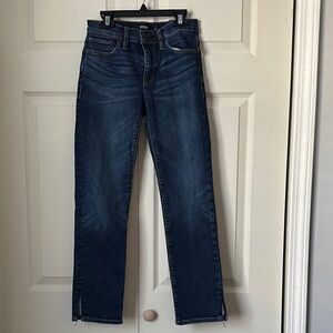 Hudson Jeans Dark Blue Straight Jeans